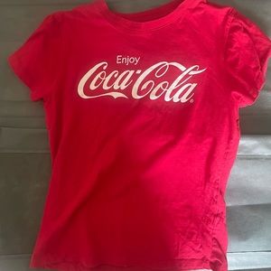 Red Coca-Cola shirt